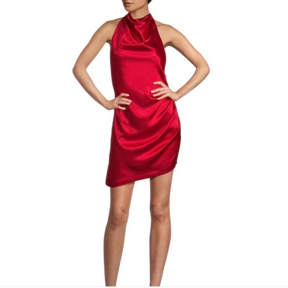 Gianni Bini Asymmetrical Red Dress